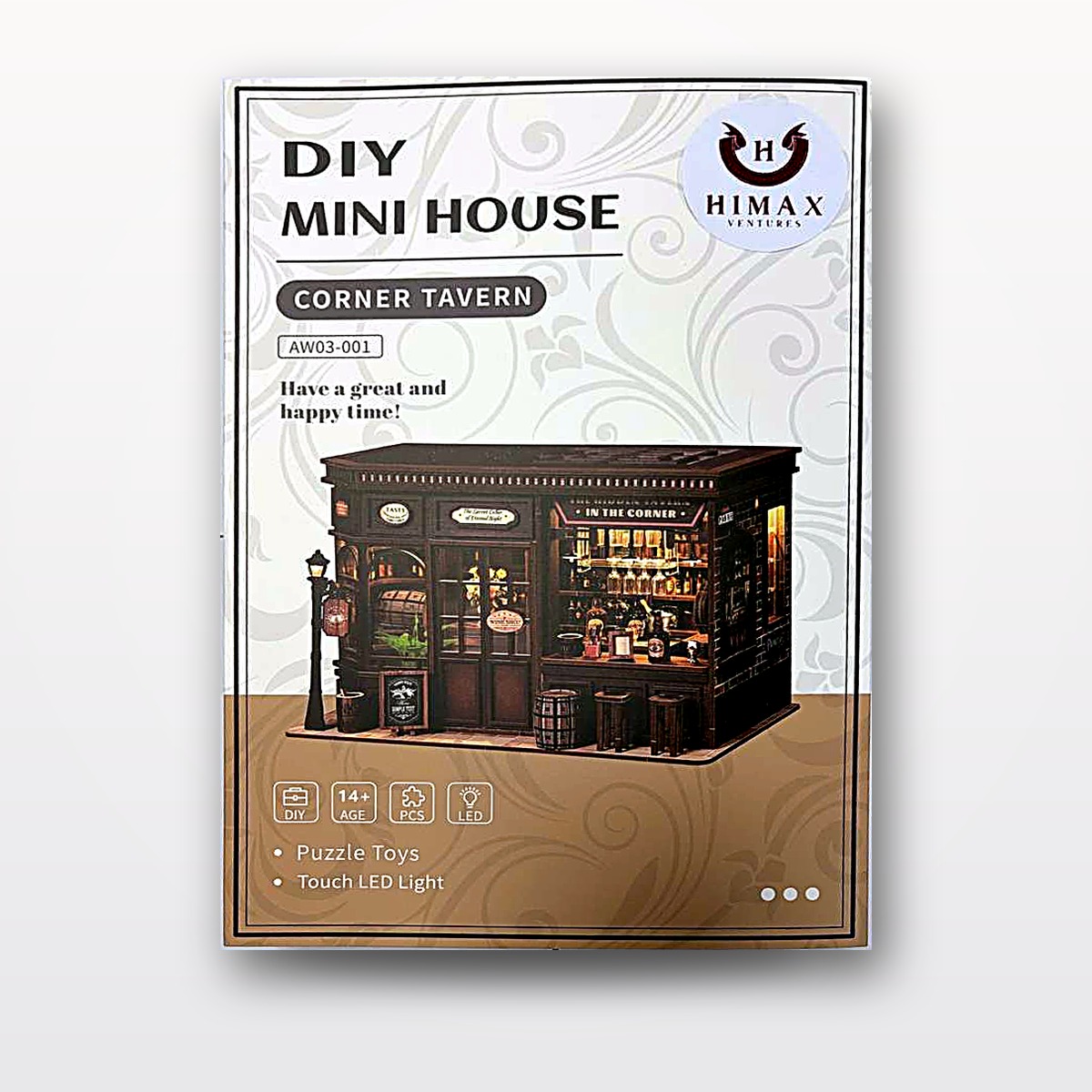 Book Nook Miniature Kit